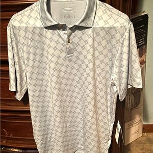 Mens brand new small Nike Jordan light blue short sleeve golf polo!